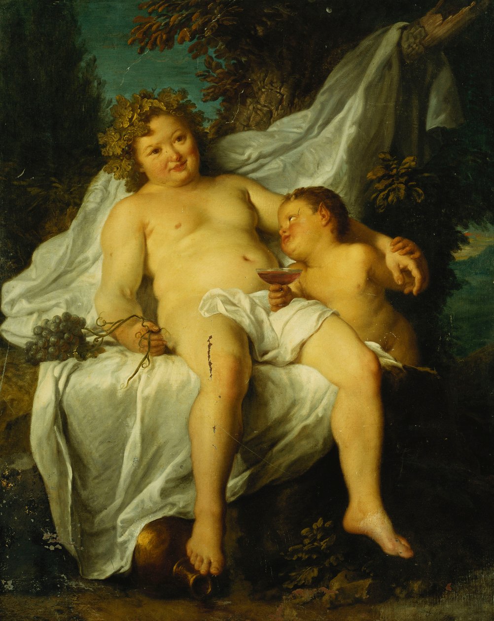 Den berusade Silenus av Antoine Coypel