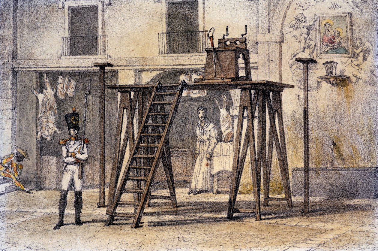Plattform (för stolpen) av Antoine Jean Baptiste Thomas