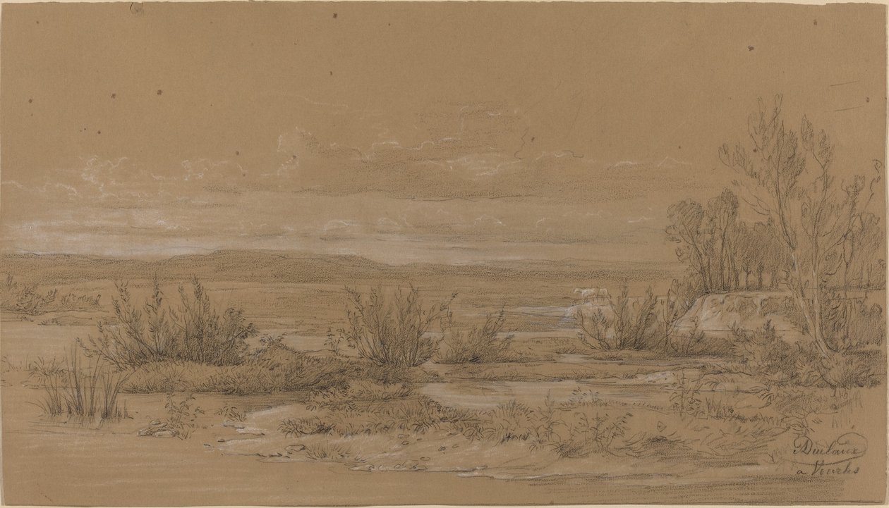 Landskap unga Vourlis av Antoine Jean Duclaux
