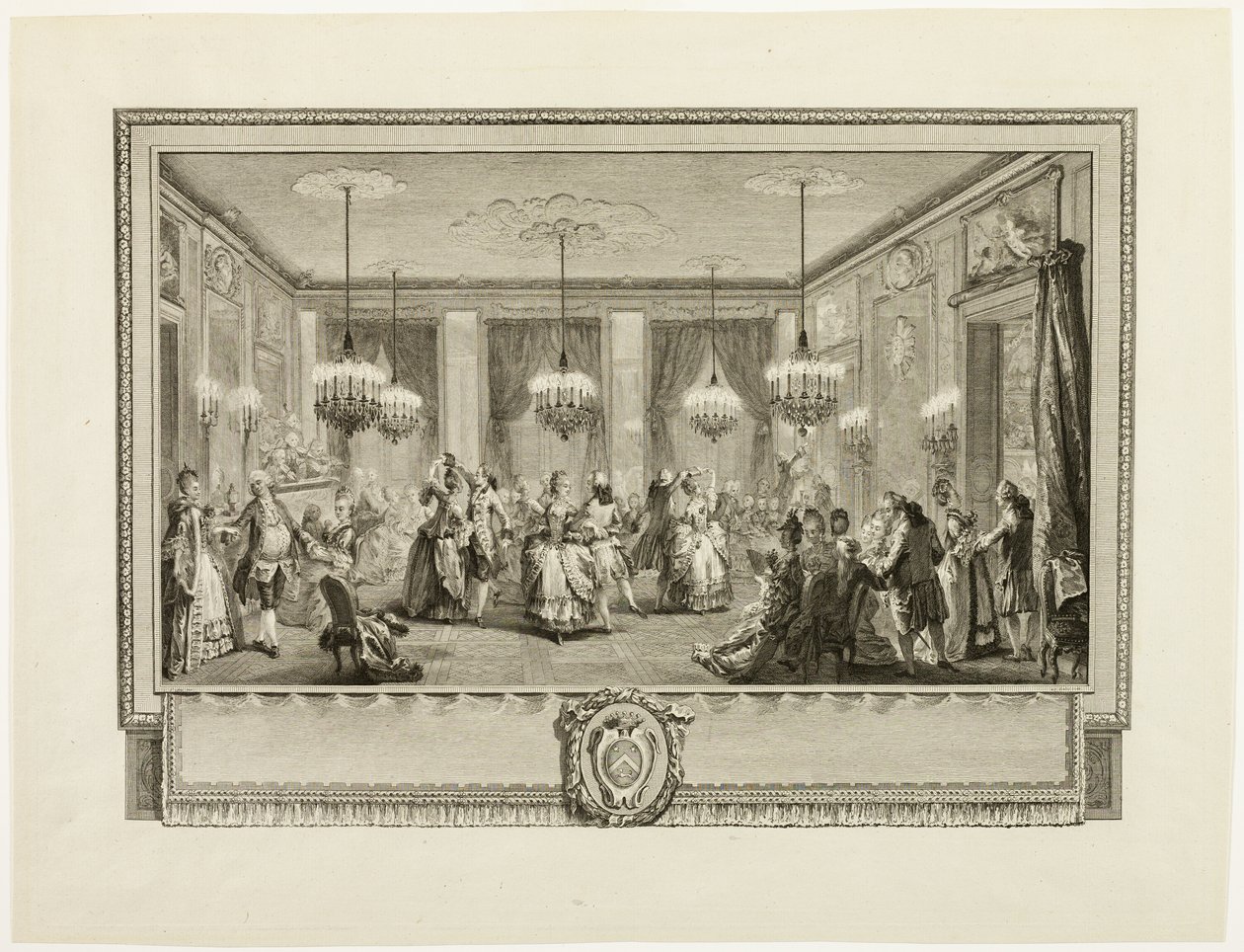 Bal Paré (Juvelbollen) av Antoine Jean Duclos