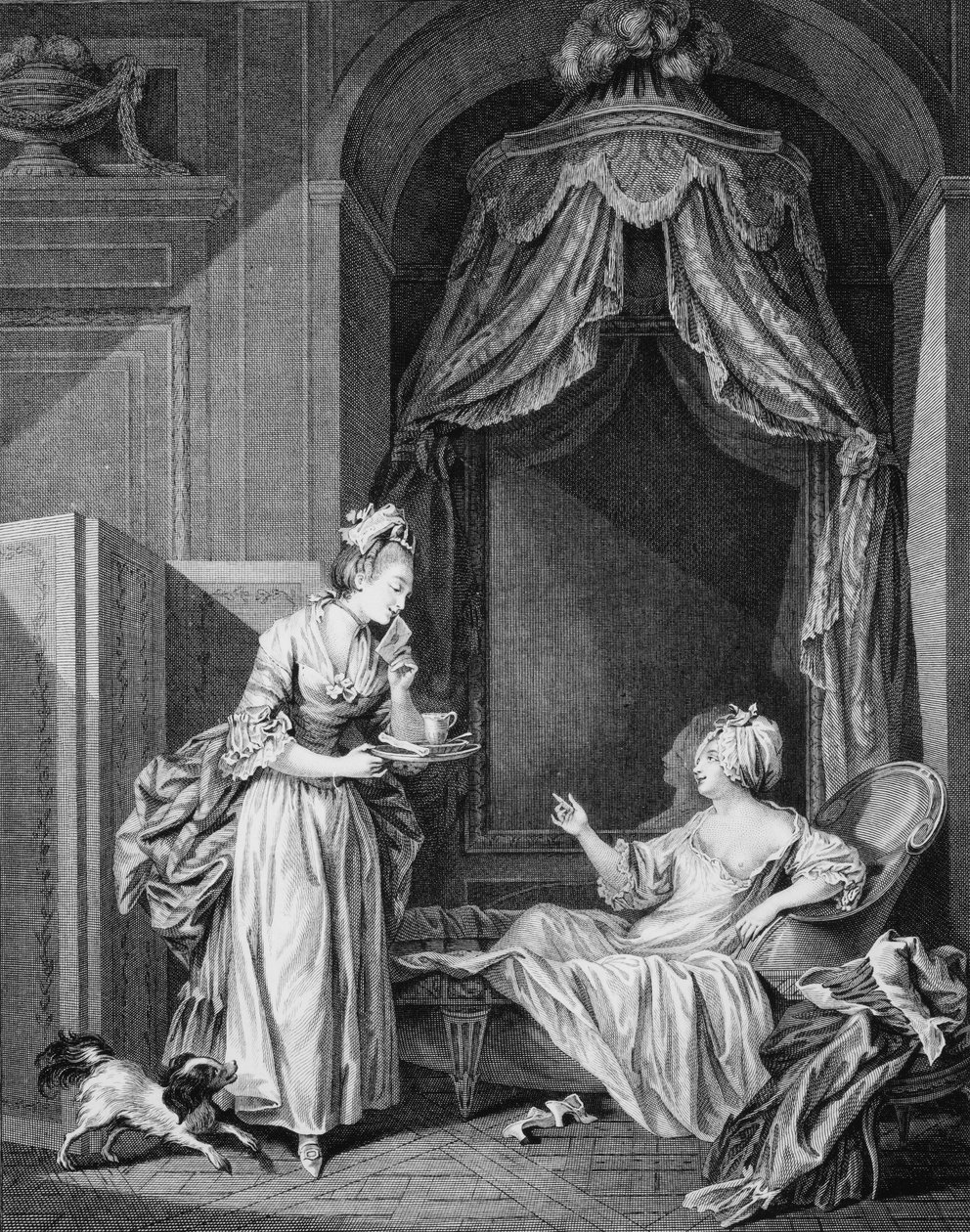 Av Bain the Bath, 1774. av Antoine Louis Romanet