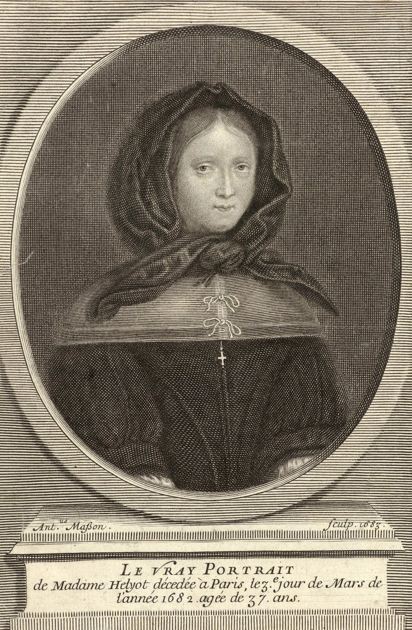 Franska: Porträtt av Marie Helyot av Antoine Masson