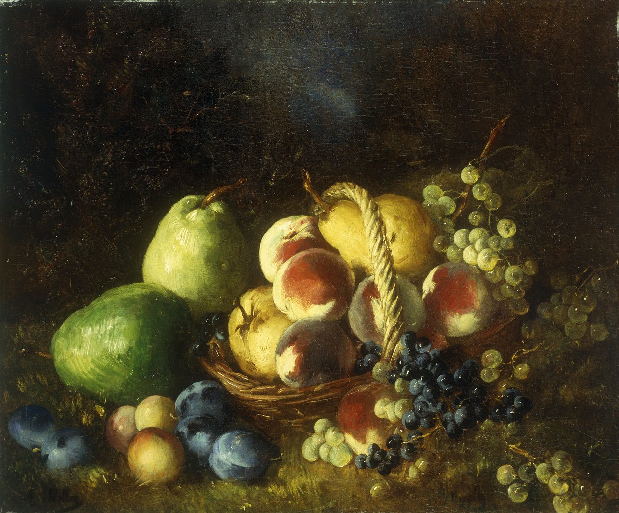 En fruktkorg av Antoine Vollon