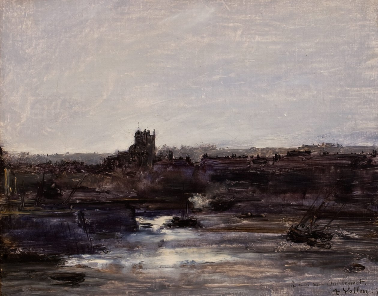 Dieppe av Antoine Vollon