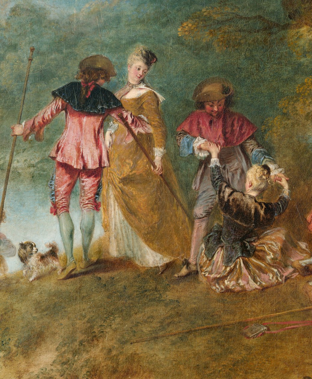 Pilgrimsfärd på Isle of Cythera av Jean Antoine Watteau