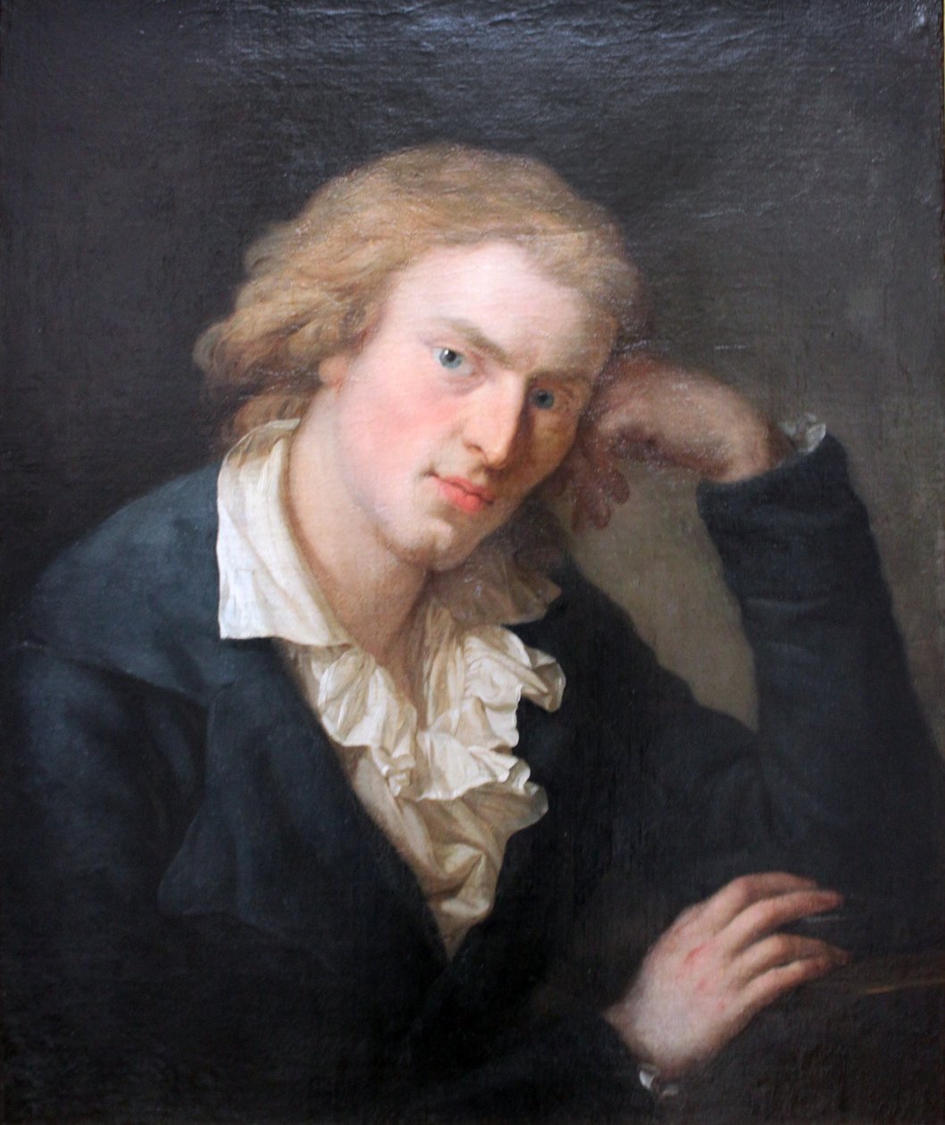 Friedrich Schiller av Anton Graff
