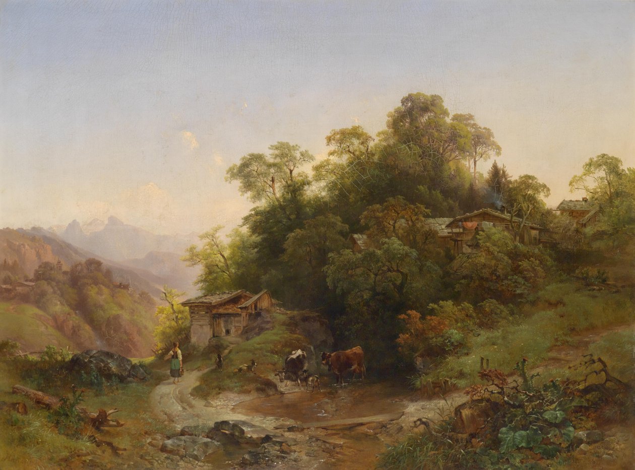 Skogsbacken av Anton Hansch