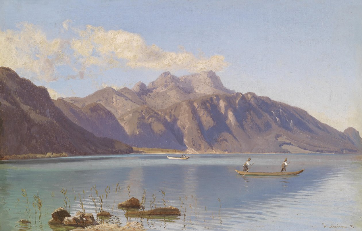 Bergsee av Anton Hlavacek
