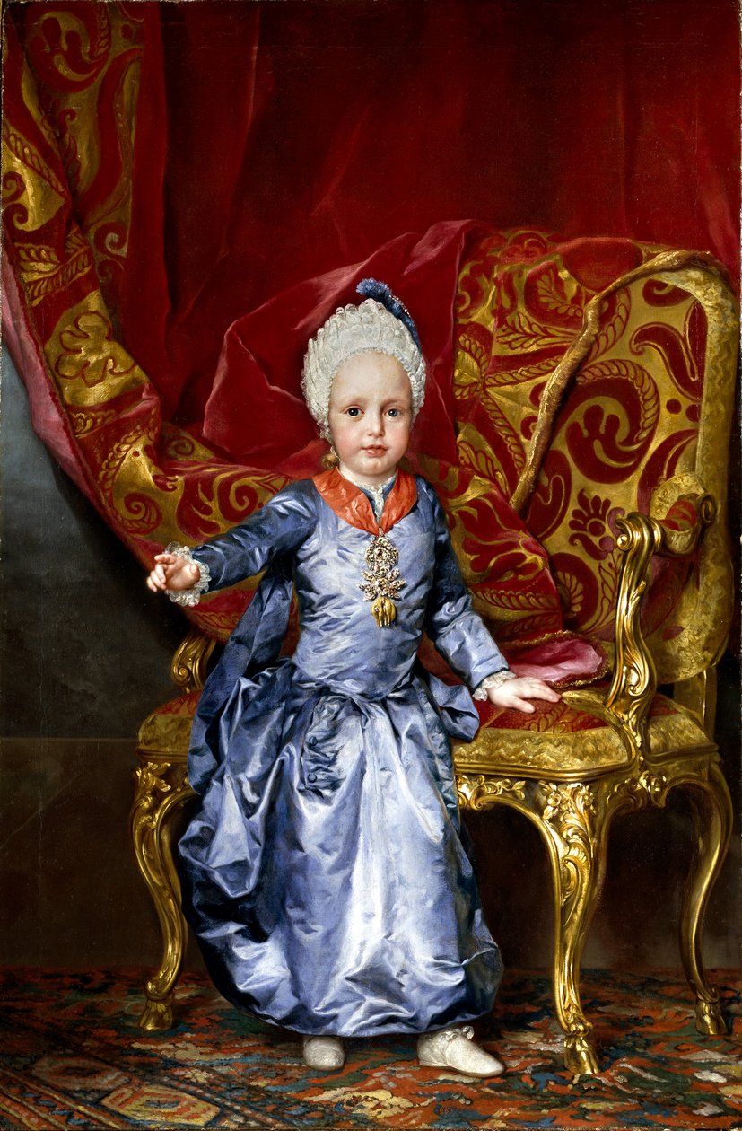 Ärkehertig Franz Joseph Karl av Anton Raphael Mengs