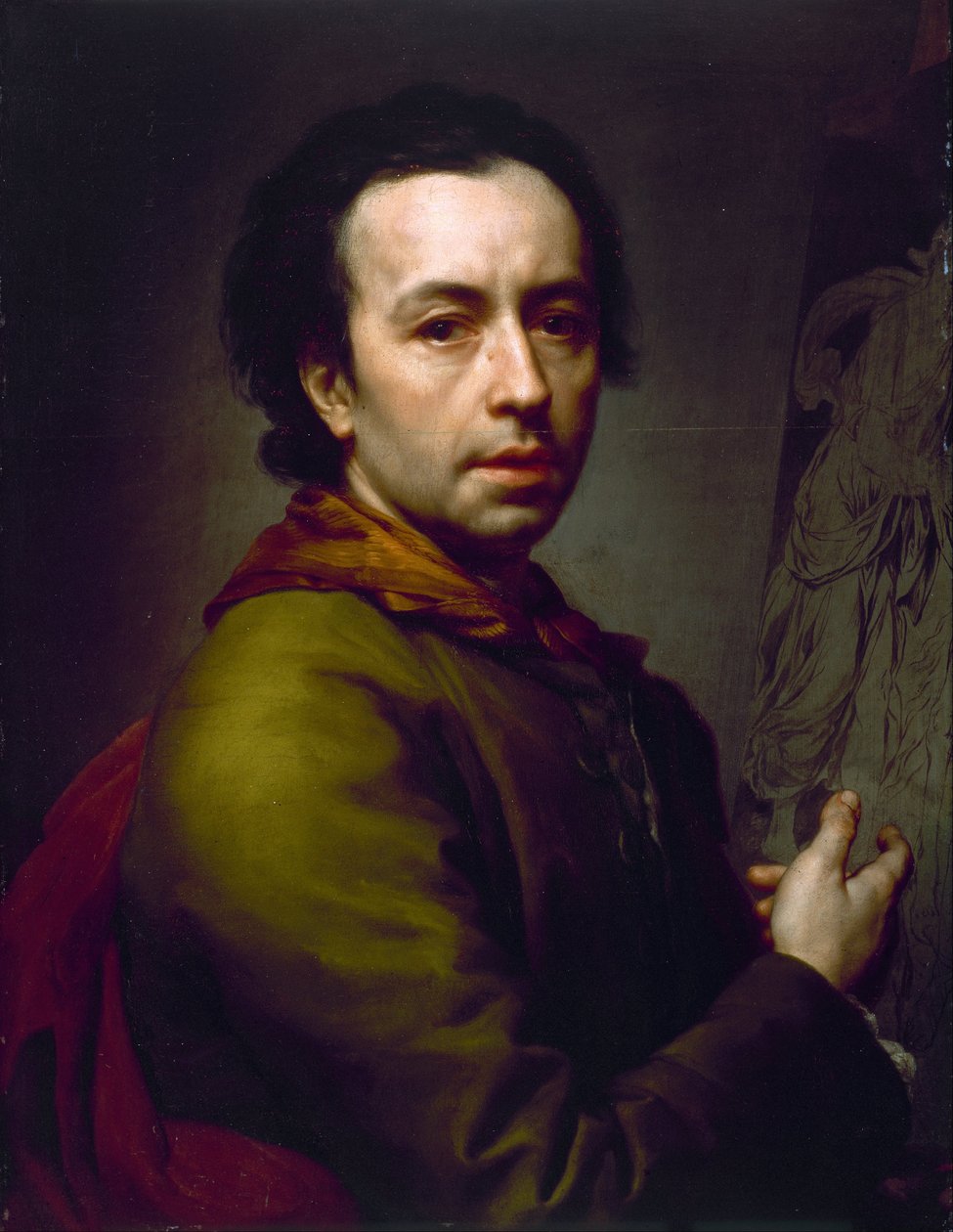 Självporträtt av Anton Raphael Mengs