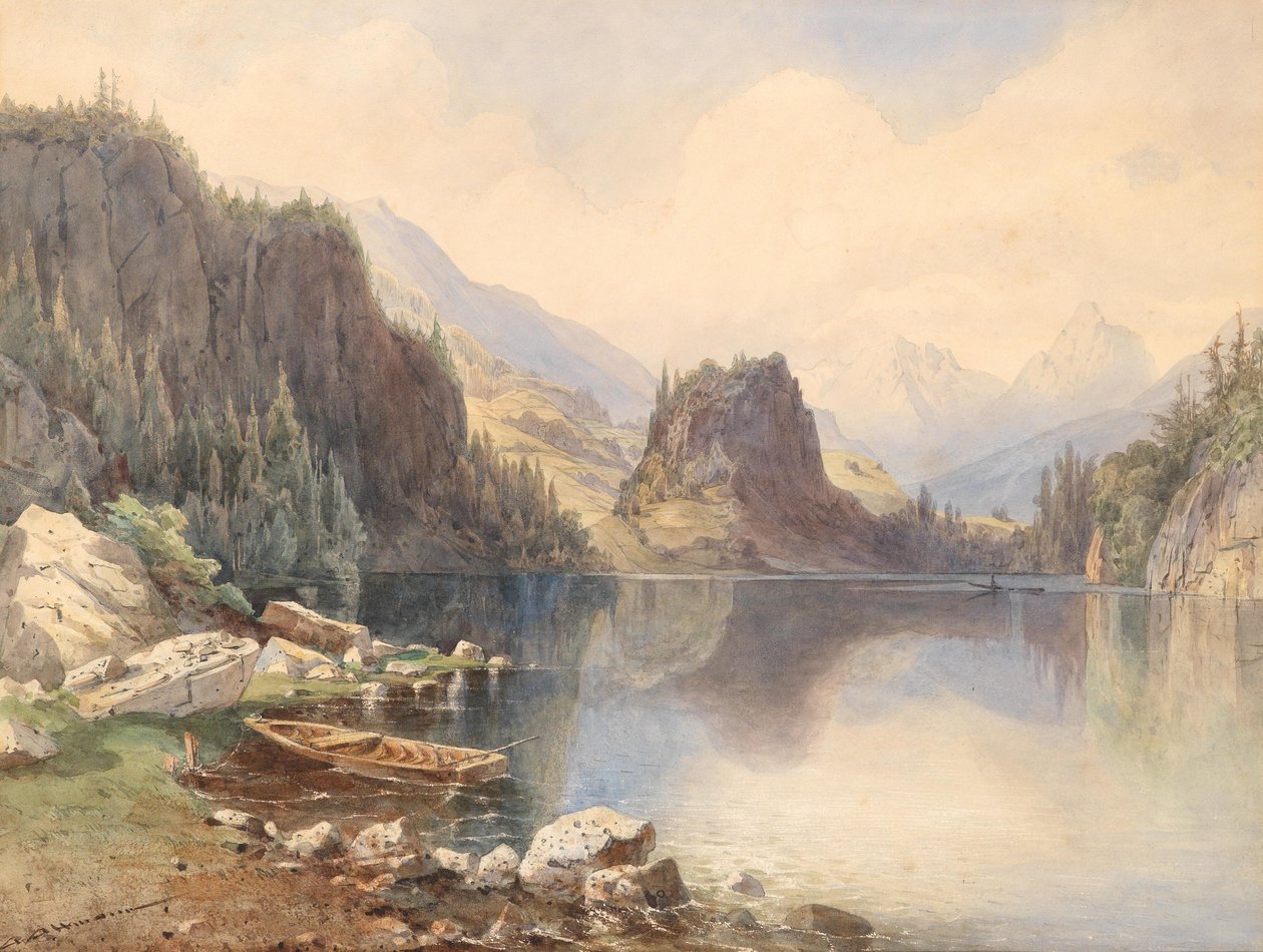 Tyska: Bergsjö av Anton Altmann