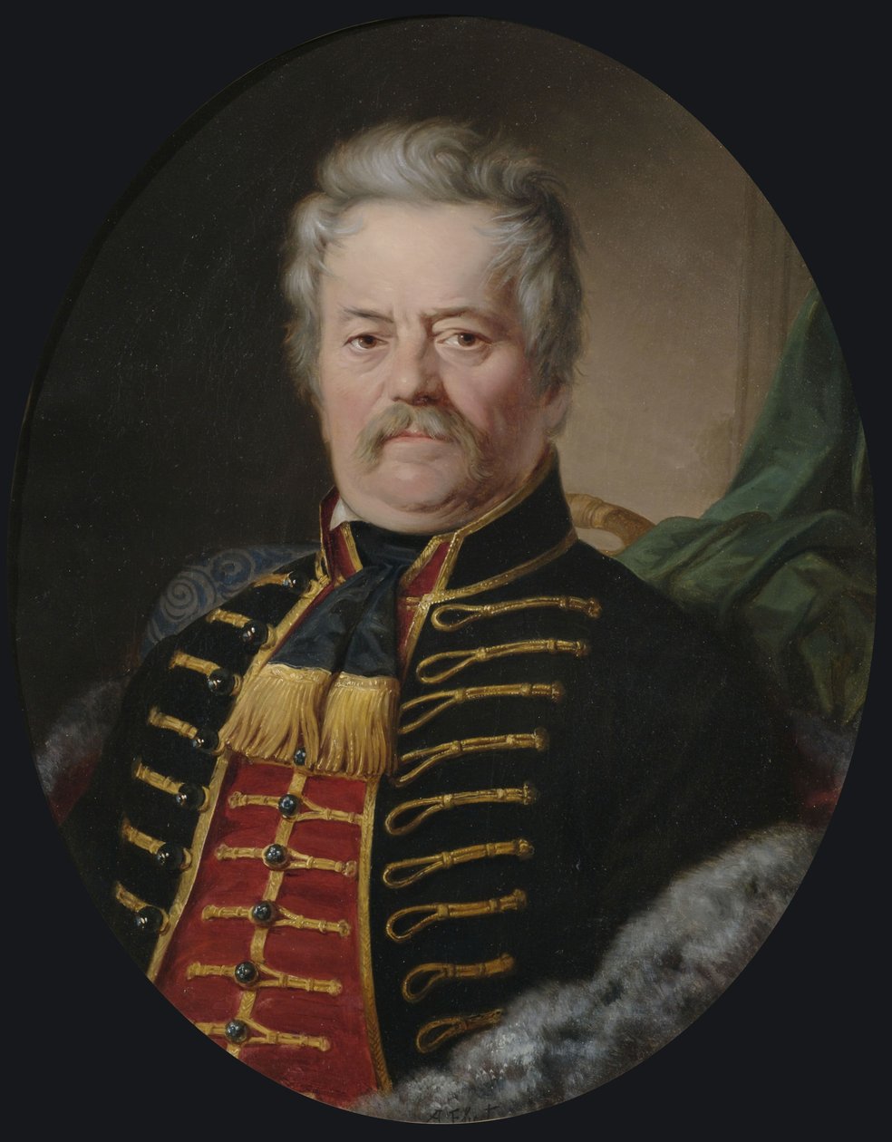 Porträtt av en ädel herre av Anton Ebert