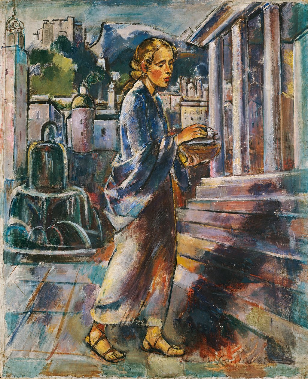 Marias tempel av Anton Faistauer