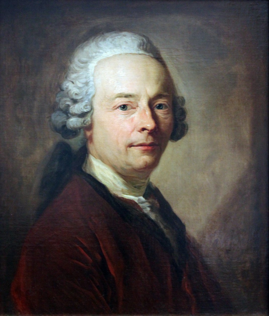 Portrait of Karl Wilhelm Ramler (1725-1798) av Anton Graff