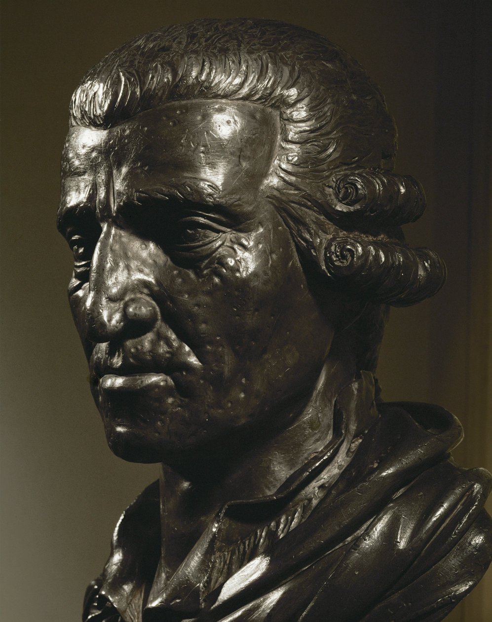 Joseph Haydn. Rollbesättningens huvudroll byst ... av Anton Grassi