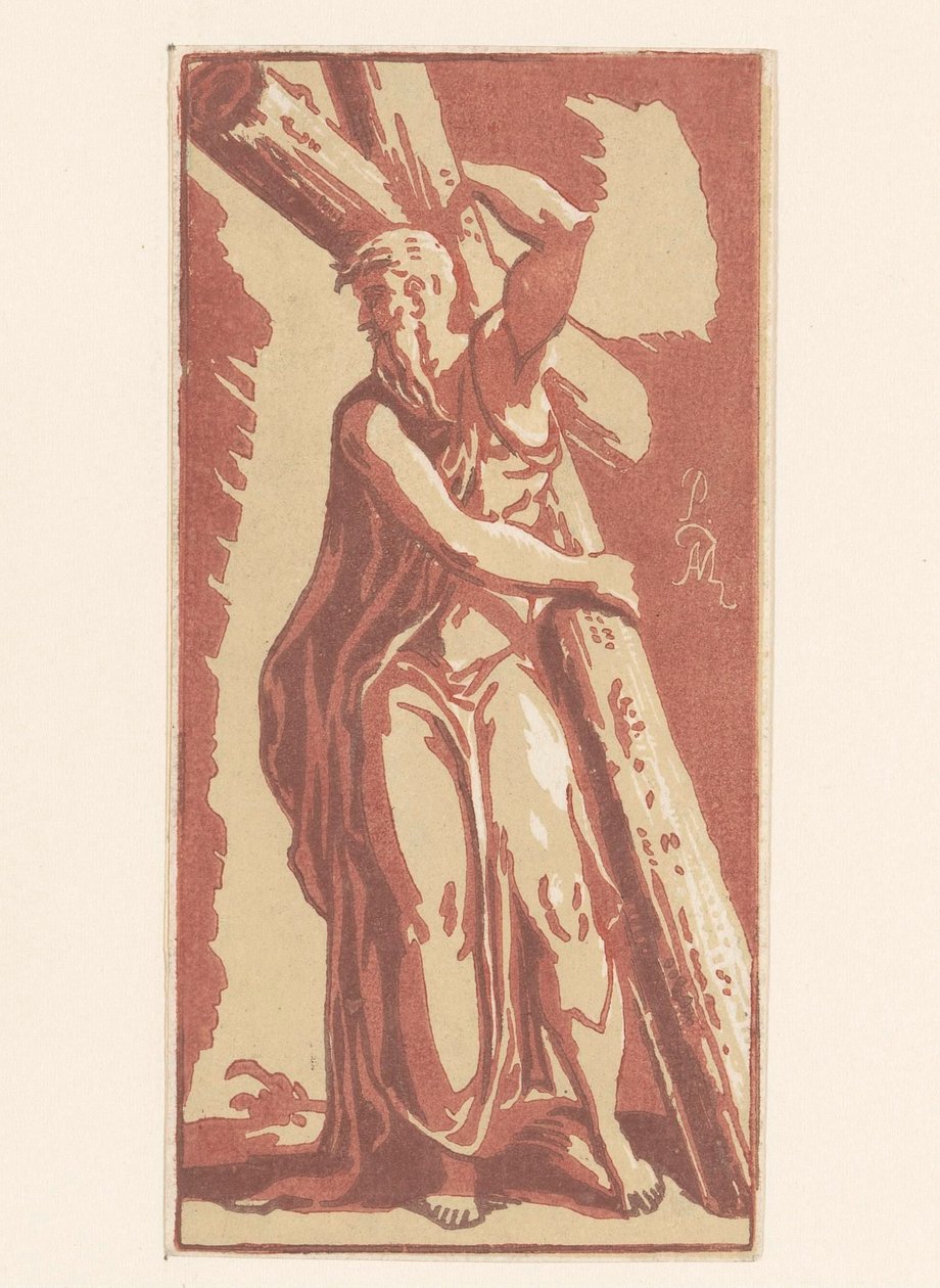 Sankt Andreas av Anton Maria I Zanetti