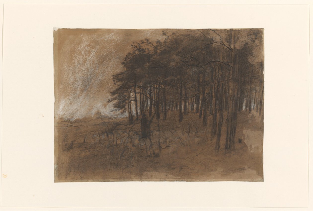 skogsbrynet av Anton Mauve