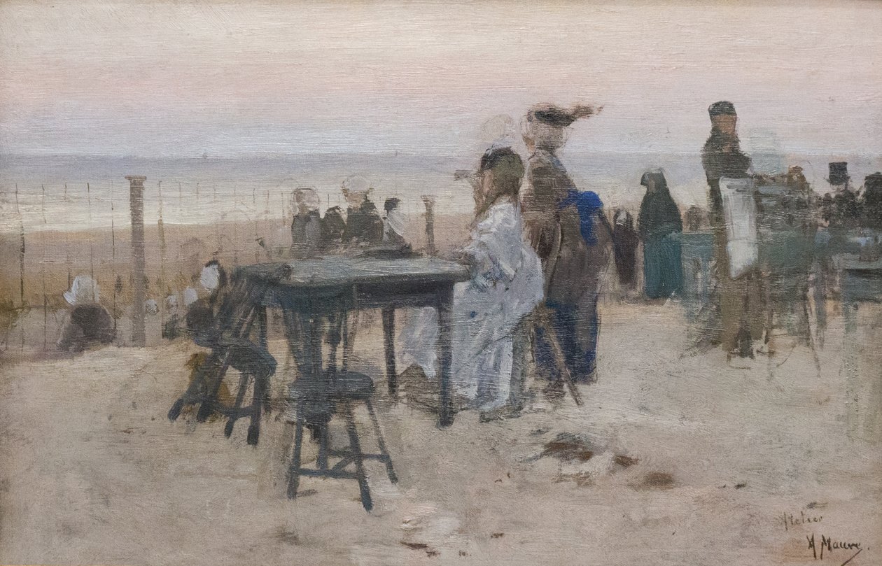 Nederländska: Vid Scheveningen av Anton Mauve