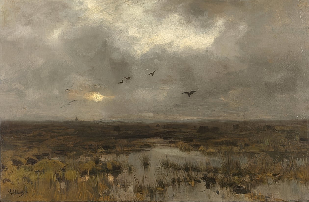 Mars. Omkring 1885-88 av Anton Mauve