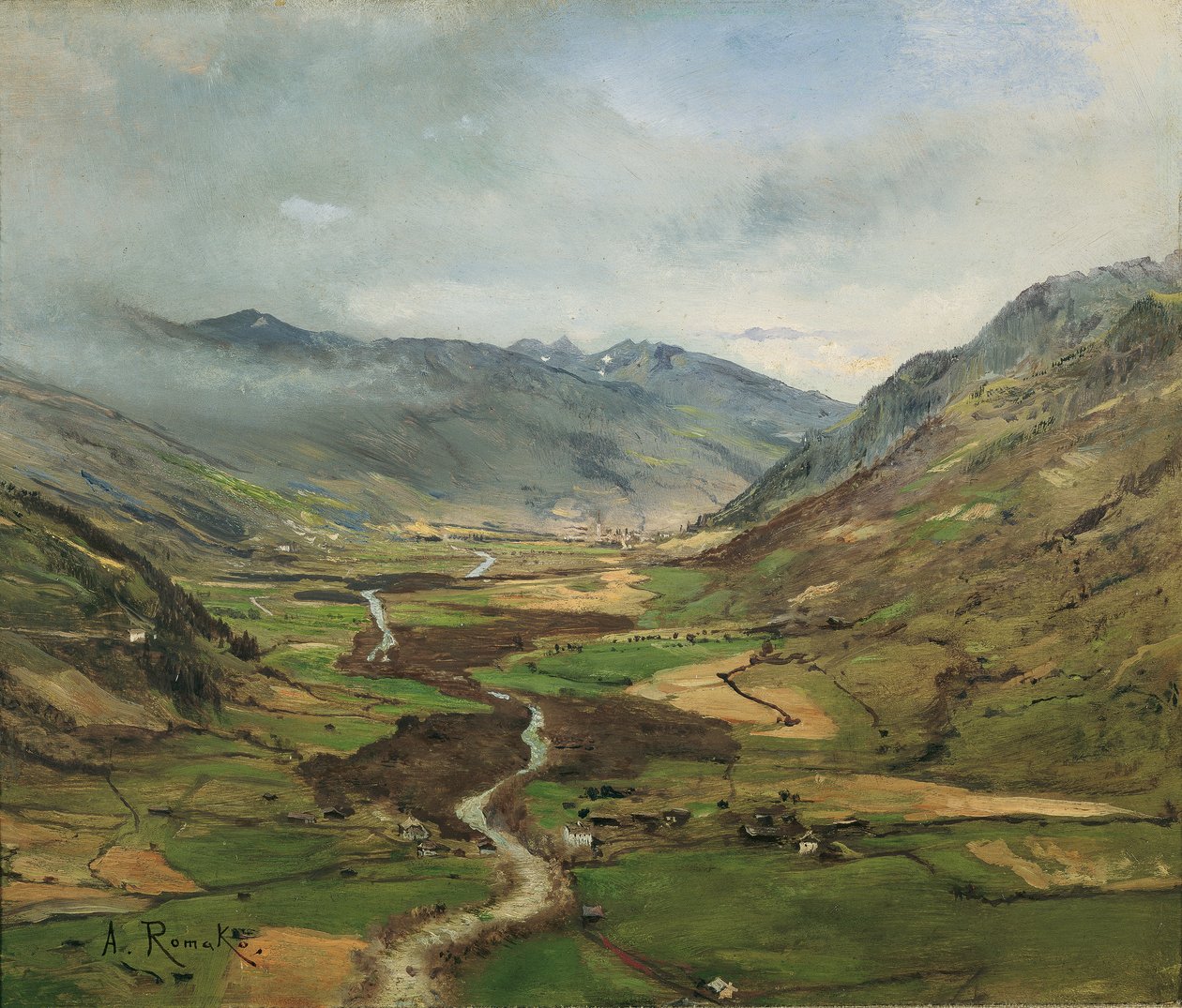 Gasteindalen II av Anton Romako