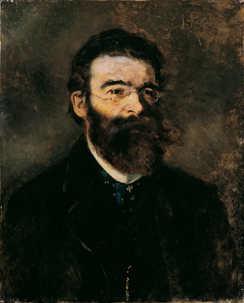 Internisten professor Samuel Stern (?) av Anton Romako