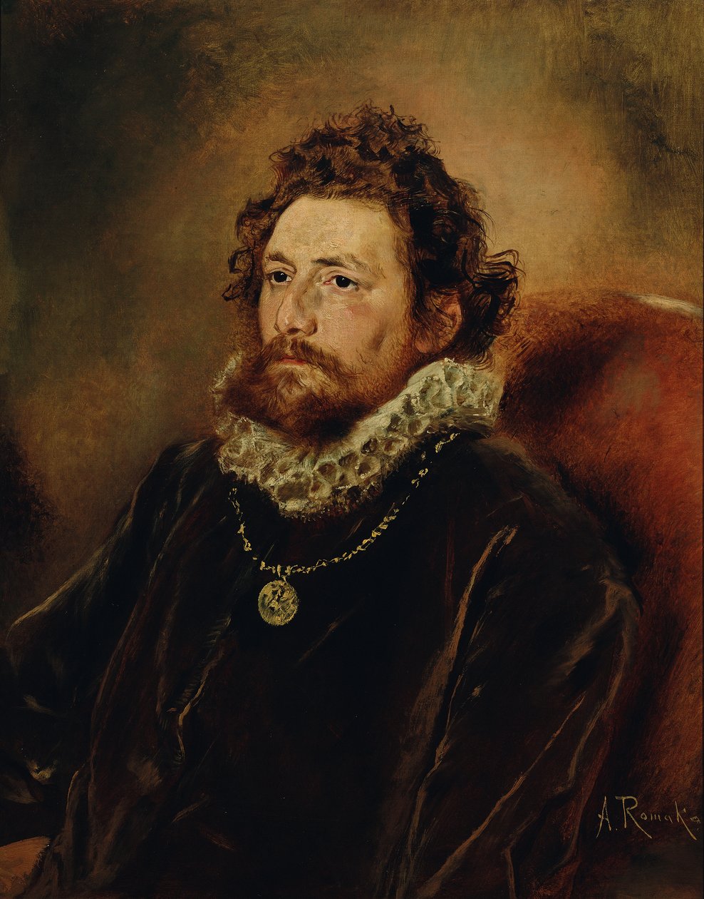 Rådman Dr. Karl Zehden av Anton Romako