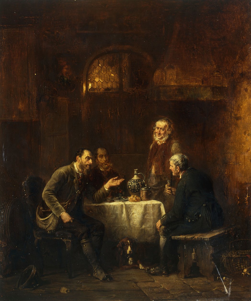 Jägarens berättelse, 1867 av Anton Seitz
