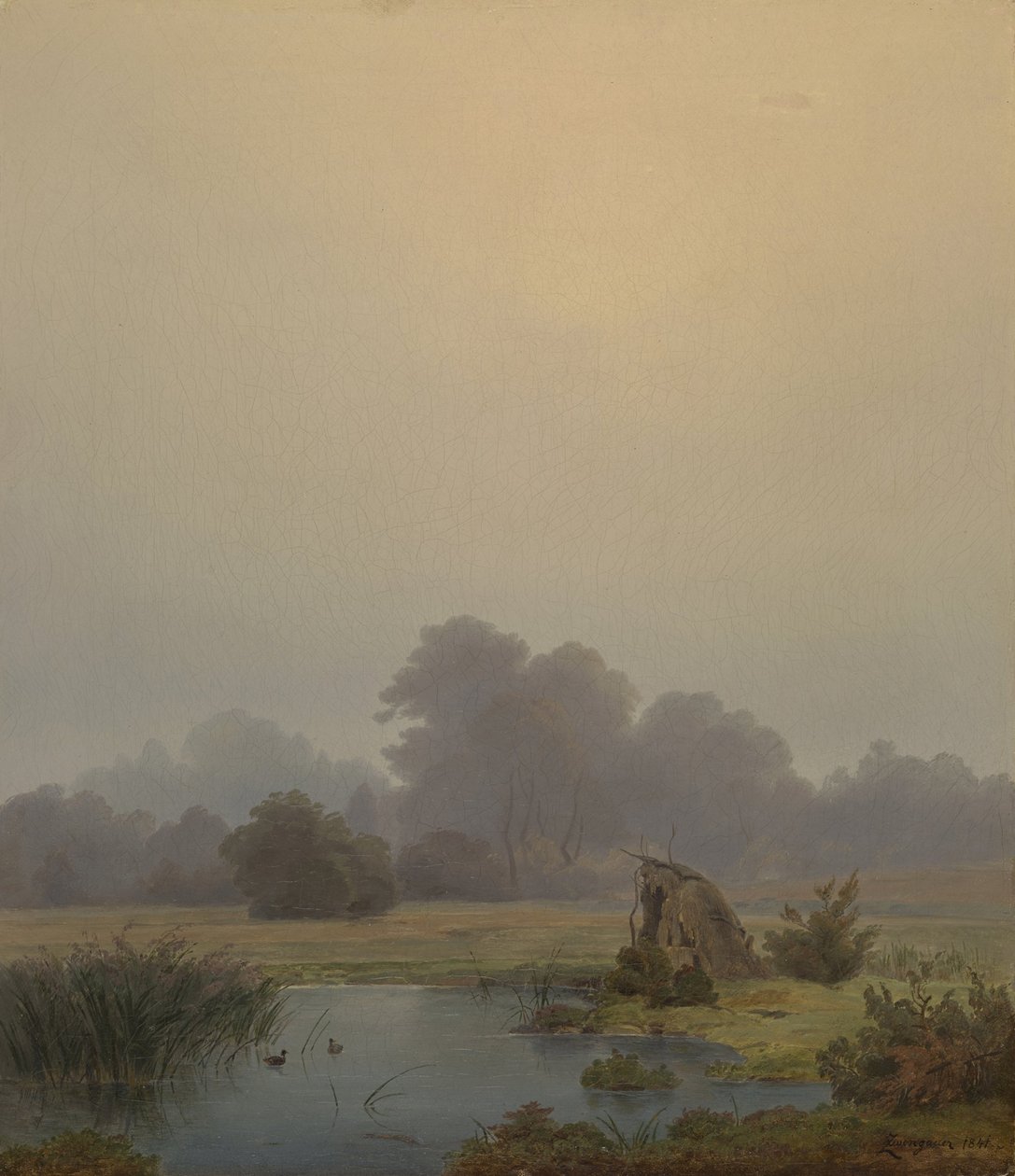 höstmorgon av Anton Zwengauer
