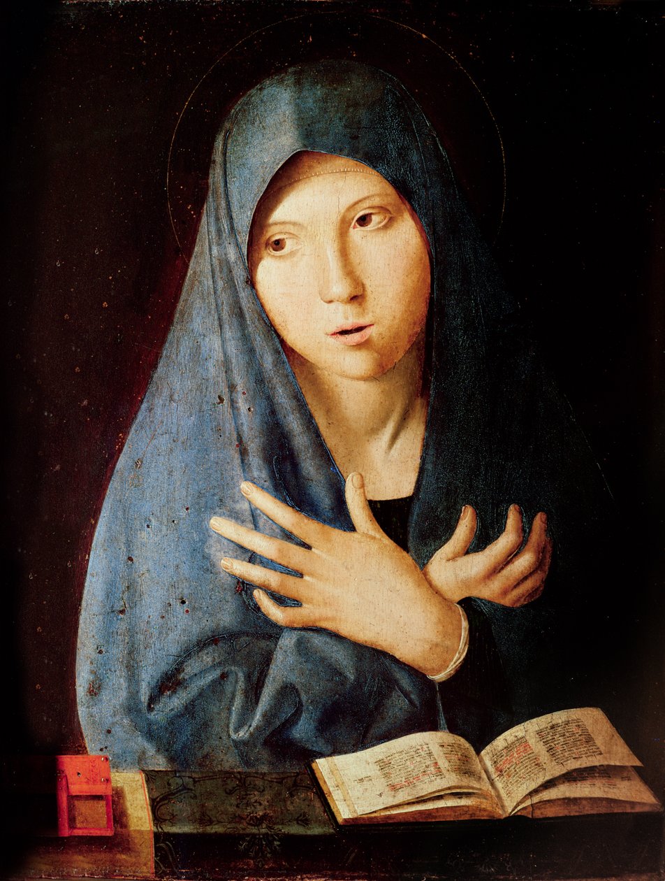 Bebudelsen, c.1473-74 swed av Antonello da Messina