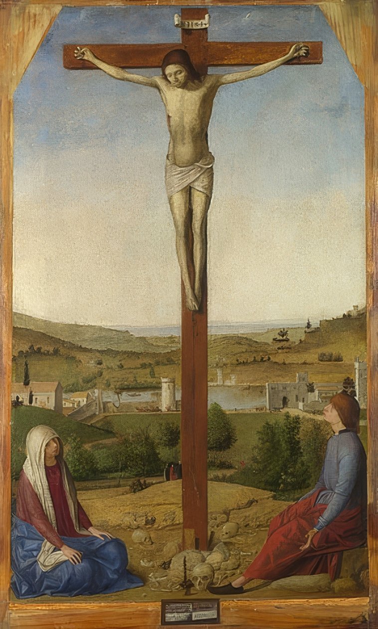 Kristi korsfästelse. 1475 av Antonello da Messina