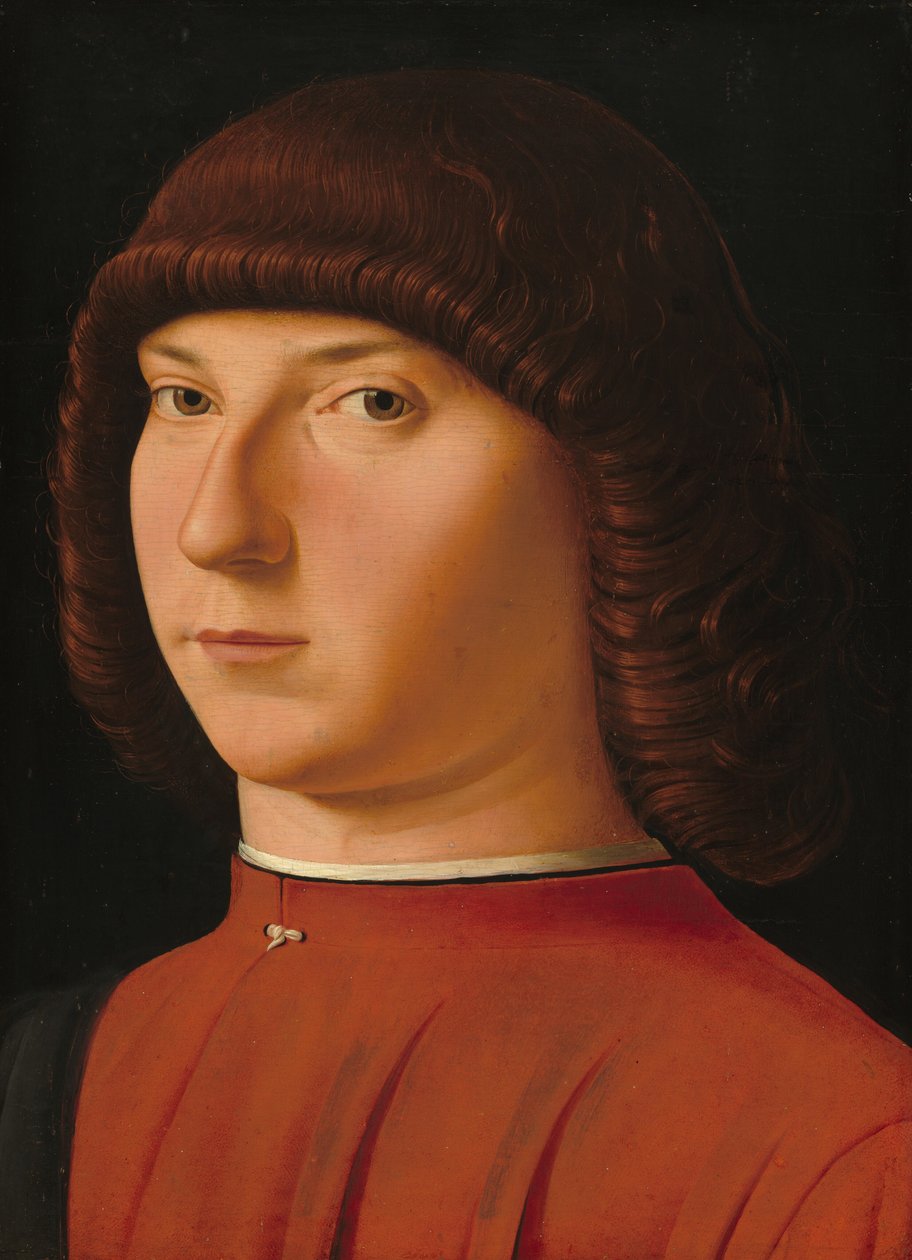 Porträtt av en ung man av Antonello da Messina