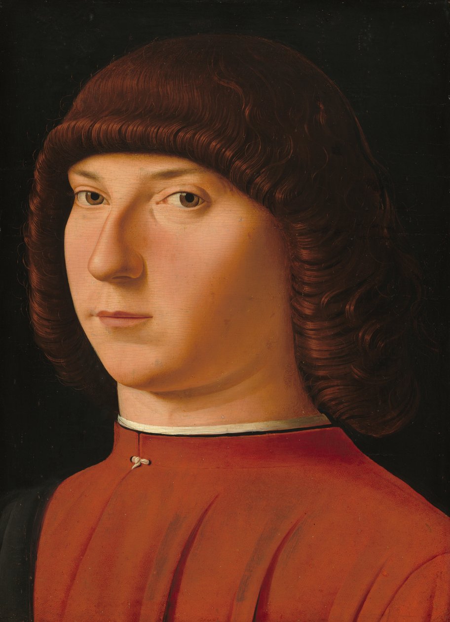 Porträtt av en ung man av Antonello da Messina