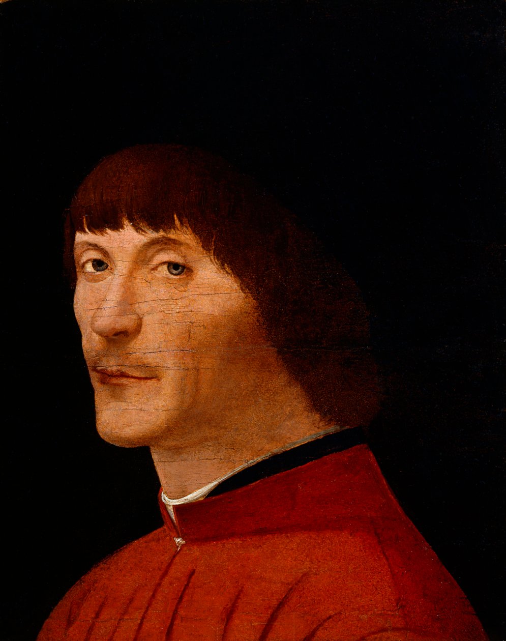 Porträtt av en man, 1468-1470. av Antonello da Messina