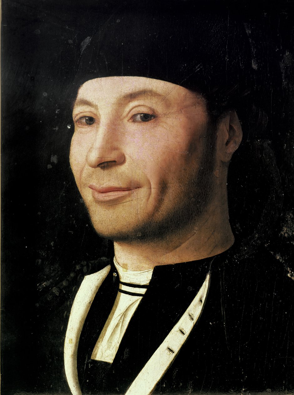 Porträtt av en okänd man av Antonello da Messina