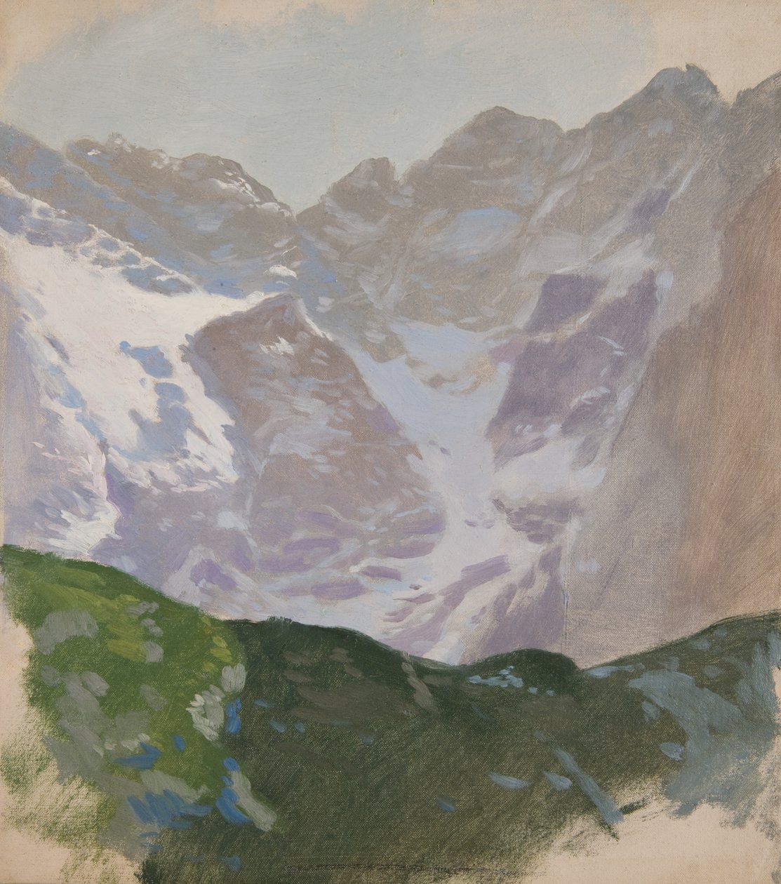 Bergslandskap av Antoni Piotrowski