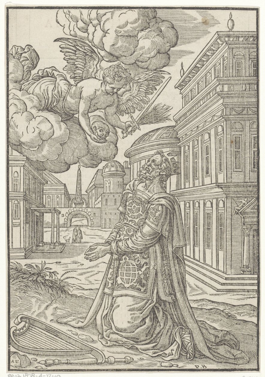 Knästående David av Antoni van Leest