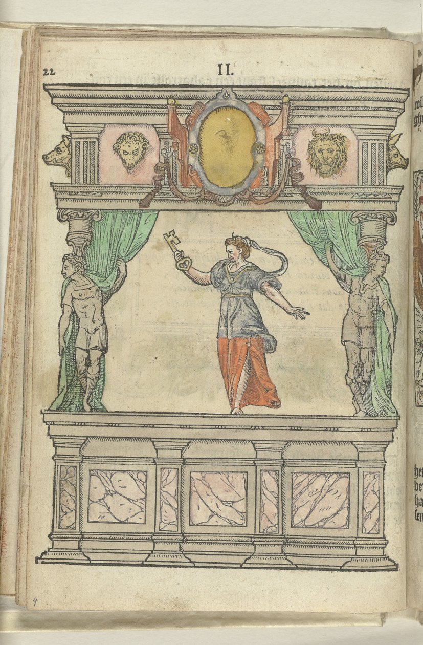 Scen med Cybele, 1578 av Antoni van Leest