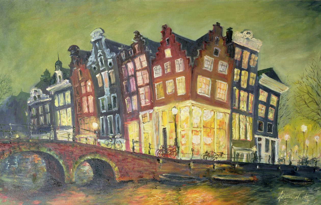 Bright Lights, Amsterdam, 2000 av Antonia Myatt