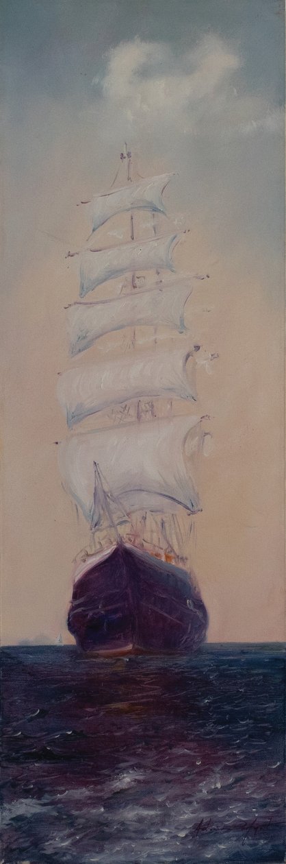 Tenacious, Full sale, 2008 (olja på duk) av Antonia Myatt