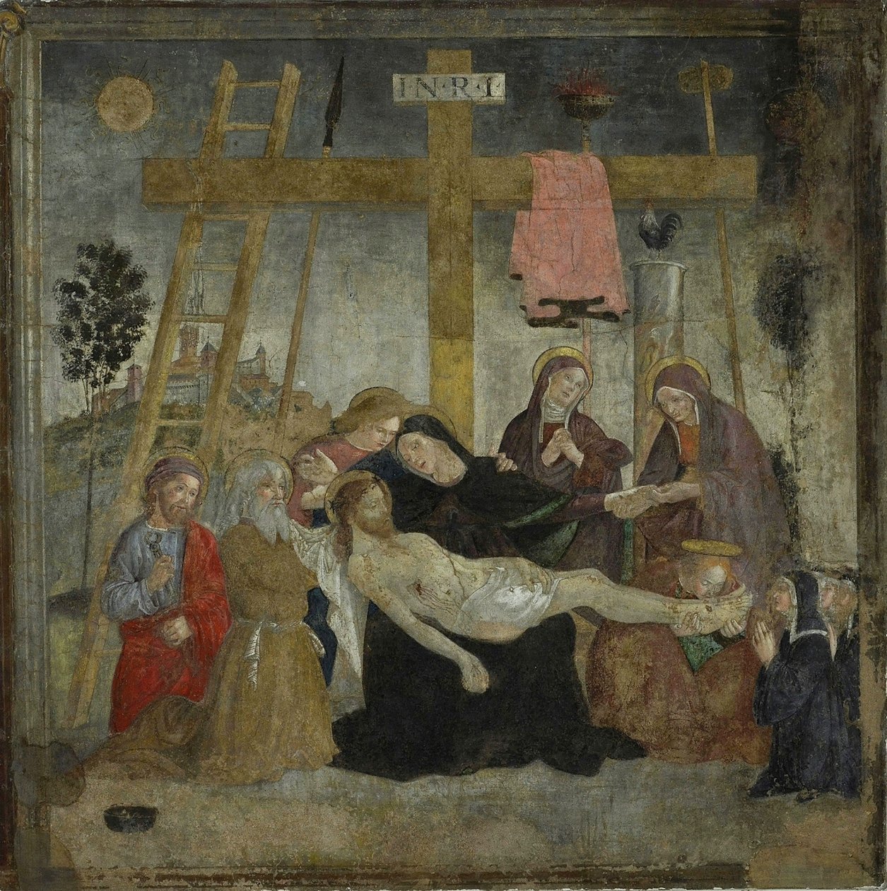 Deposition av Antoniazzo Romano