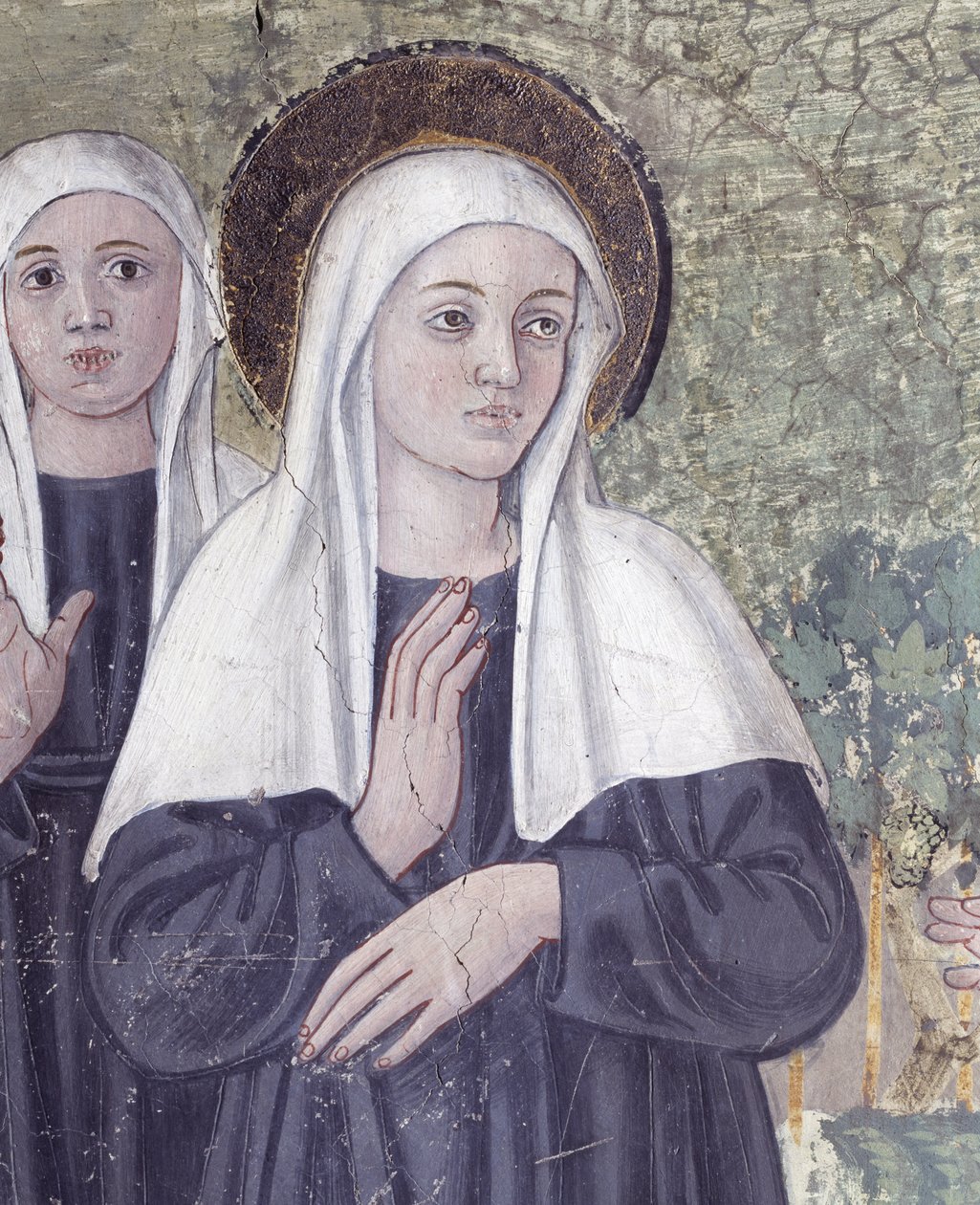 Saint Frances of Rome, 1468 av Antoniazzo Romano