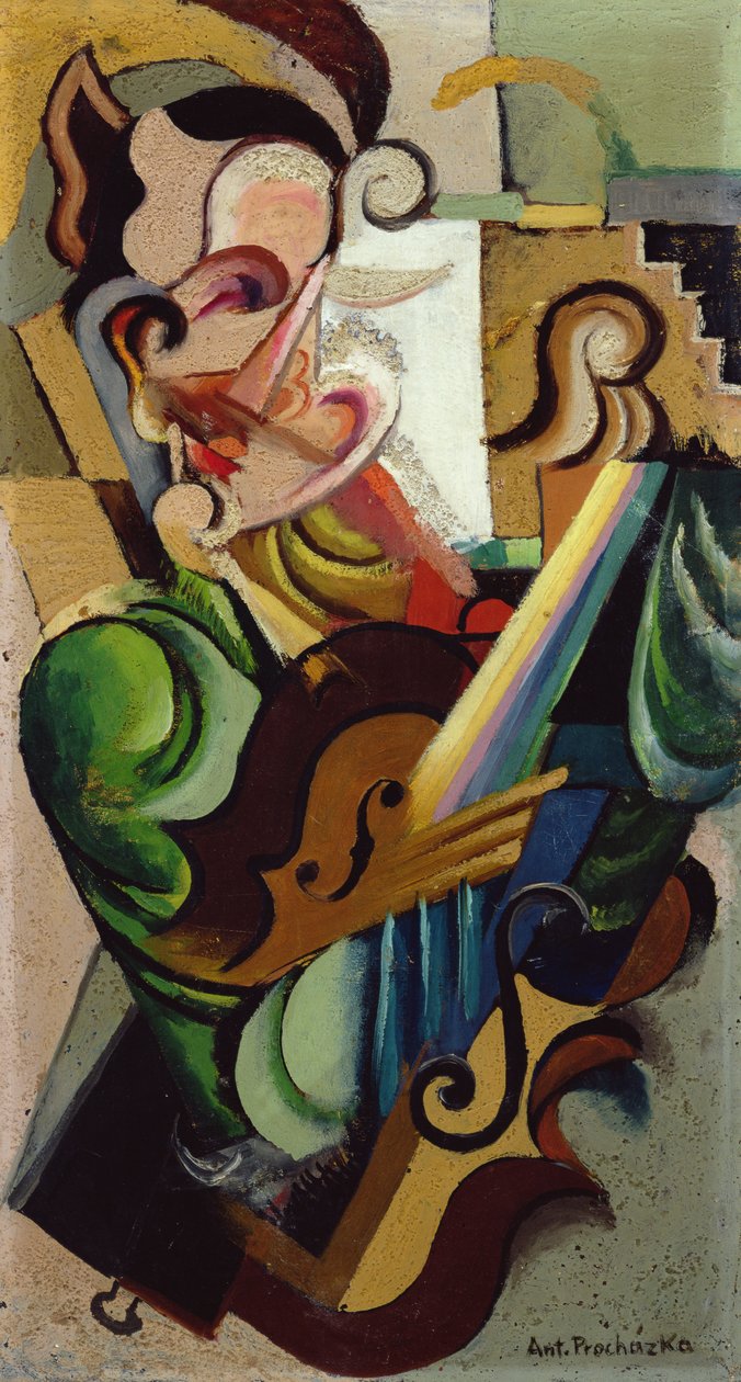 Violinisten av Antonin Prochazka