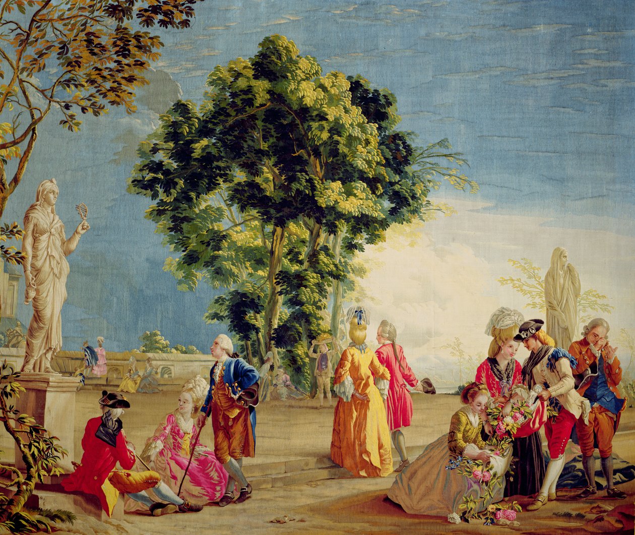 Promenera i Buen Retiro av Antonio Castillo
