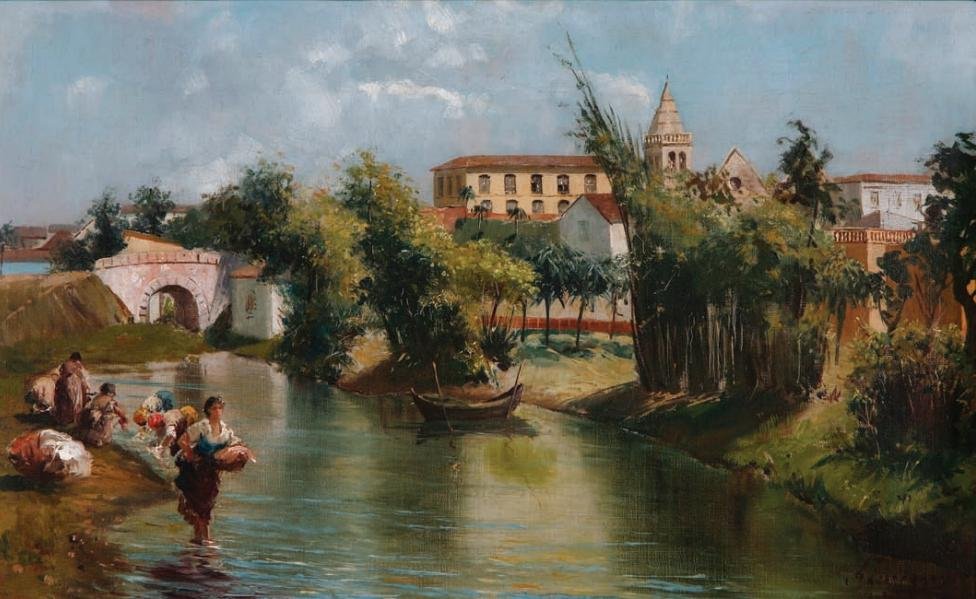  Ladeira Porto Geraln av Antonio Ferrigno