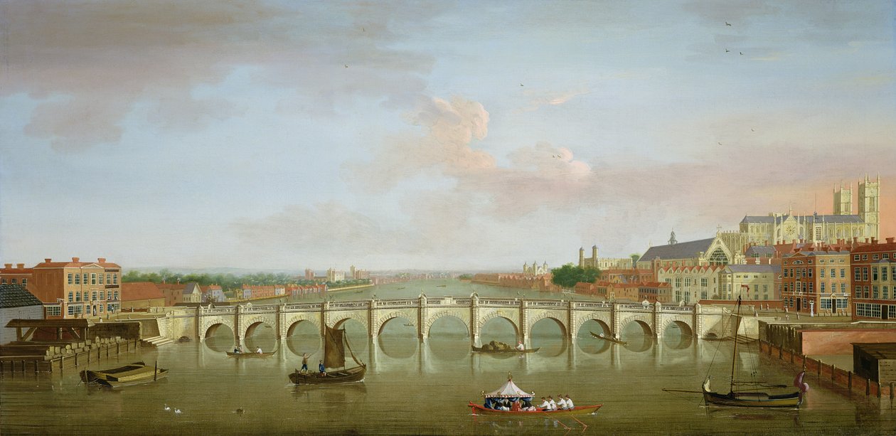 Westminster Bridge av Antonio Joli