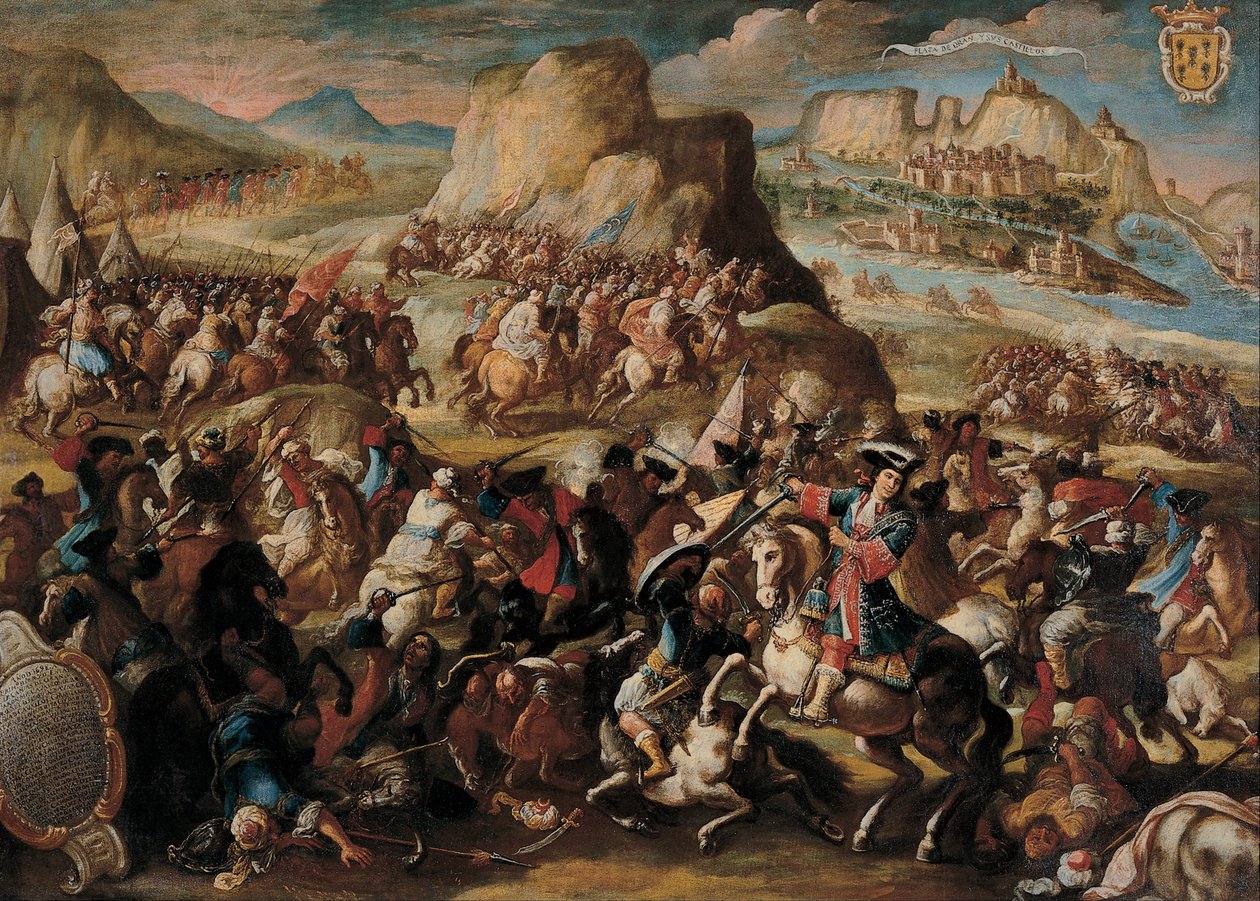 The Battle of Oran  av Antonio Palomino