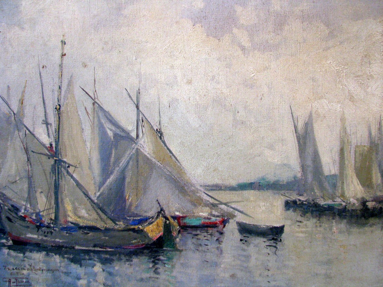  SeascapenPortugues: Marinhan av Antonio Parreiras
