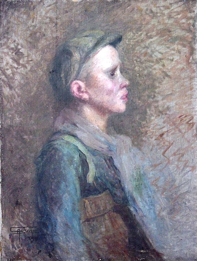 Young Corsican av Antonio Parreiras