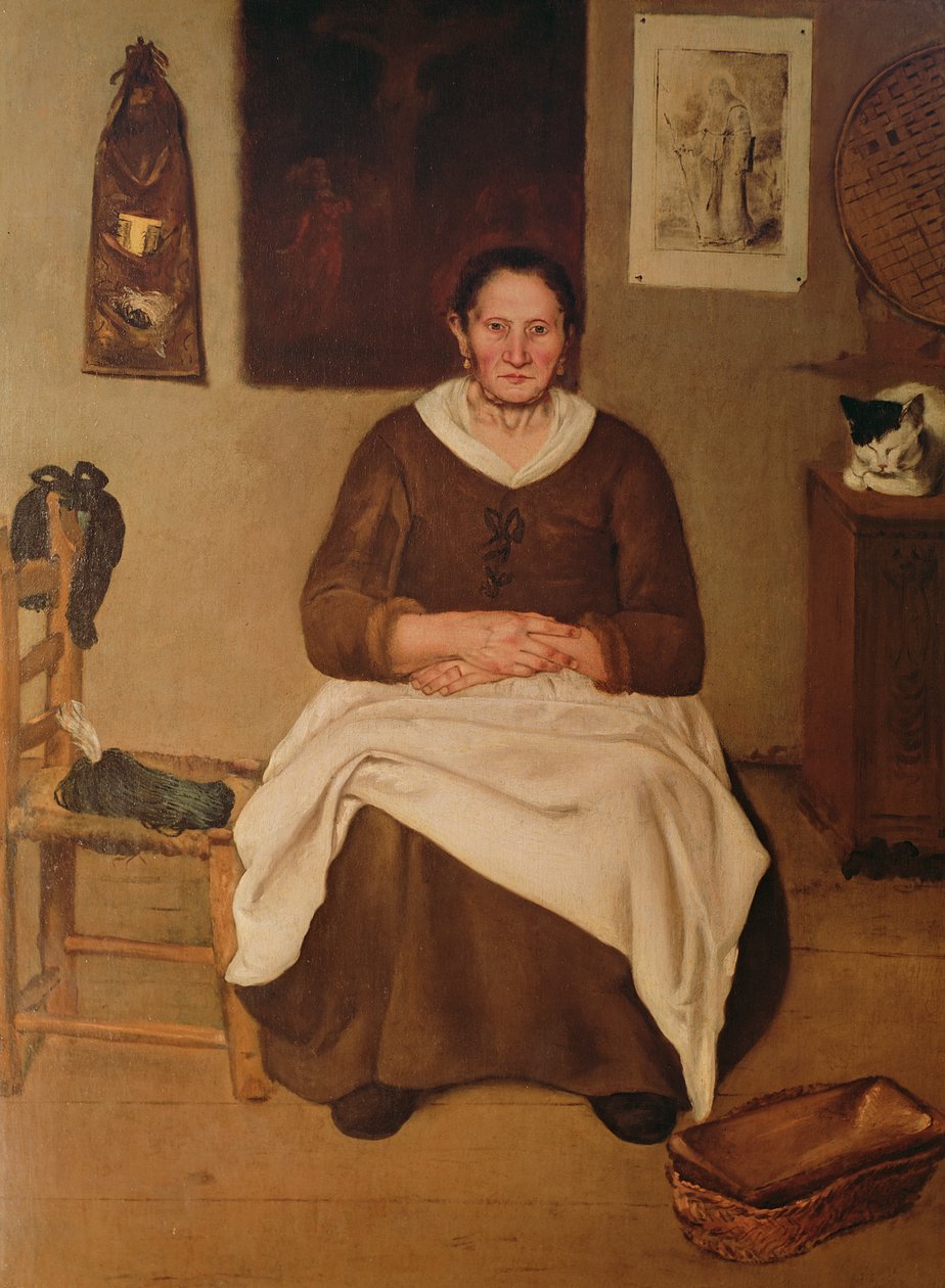 Konstnärens mor av Antonio de Puga
