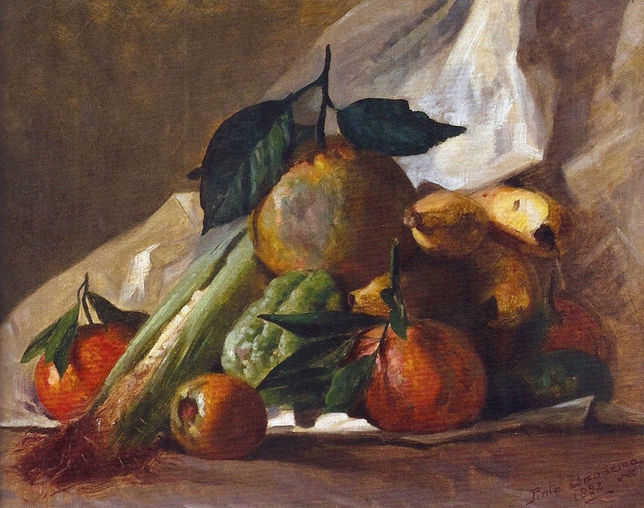 Still life av Antonio Rafael Pinto Bandeira